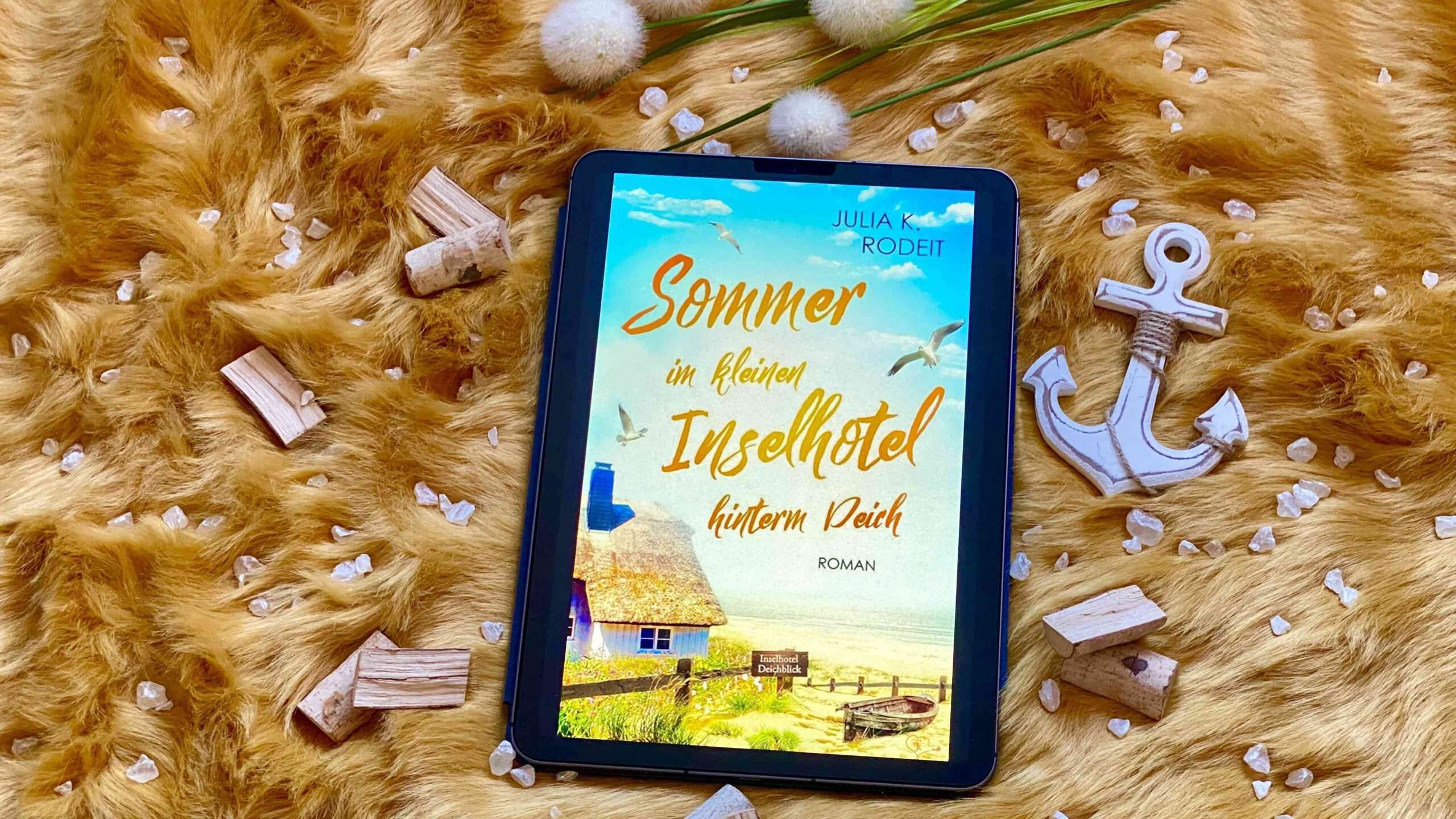 Read more about the article „Sommer im kleinen Inselhotel hinterm Deich“ von Julia K. Rodeit